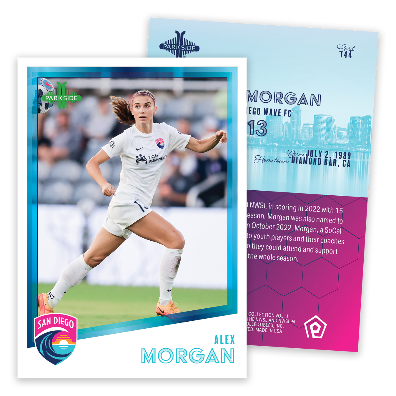 NWSL Womens Soccer Collectible Trading Cards – Parkside Collectibles