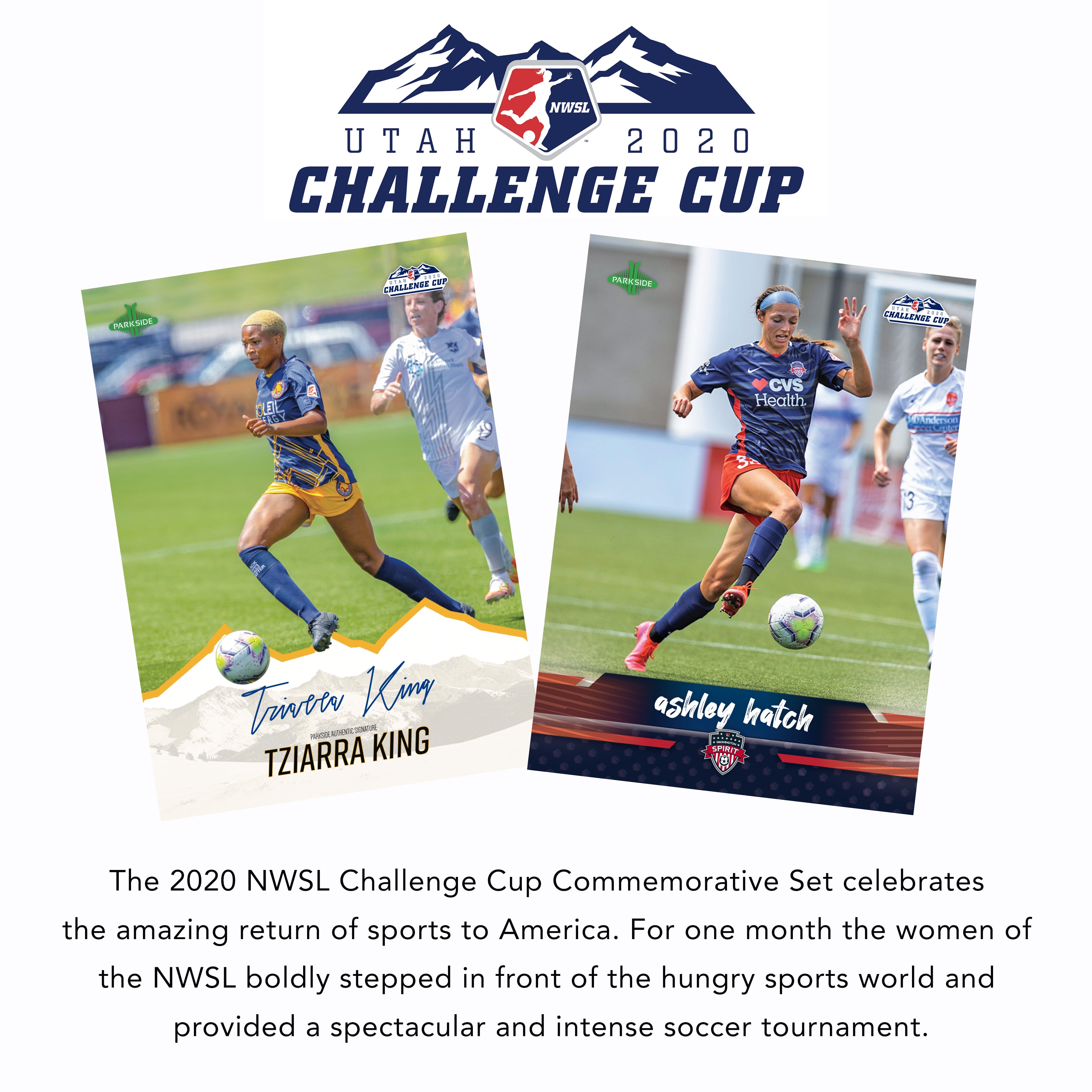 2020 NWSL CHALLENGE CUP Trading Cards – Parkside Collectibles